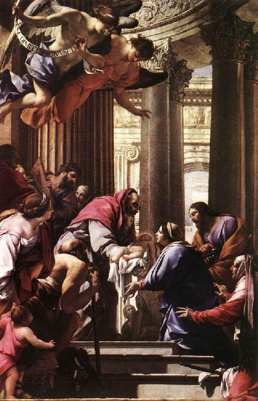 VOUET, Simon Presentation in the Temple gu China oil painting art